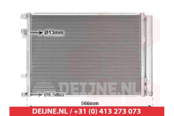 Neue Klima Kondensor Kia Stonic Preis € 72,52 Mit Mehrwertsteuer angeboten von V.Deijne Jap.Auto-onderdelen BV