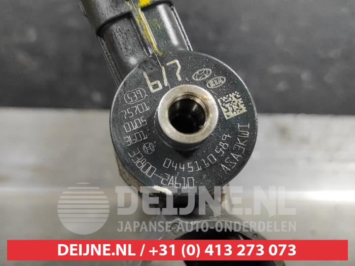 Injecteur (diesel) d'un Hyundai i30 (PDEB5/PDEBB/PDEBD/PDEBE) 1.6 CRDi 16V VGT 2018