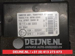 Used Immobiliser module Toyota Auris (E15) 1.6 Dual VVT-i 16V Price on request offered by V.Deijne Jap.Auto-onderdelen BV