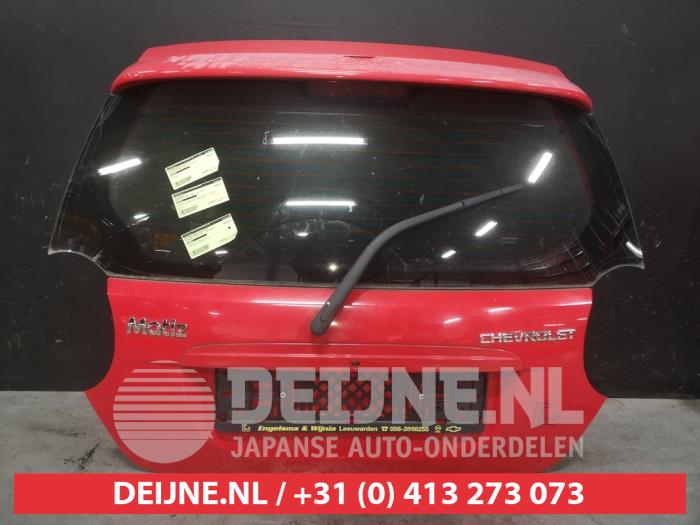 Używane Tylna klapa Chevrolet Matiz 0.8 S,SE Cena € 70,00 Procedura marży oferowane przez V.Deijne Jap.Auto-onderdelen BV