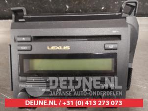 Usados Radio Lexus CT 200h 1.8 16V Precio de solicitud ofrecido por V.Deijne Jap.Auto-onderdelen BV