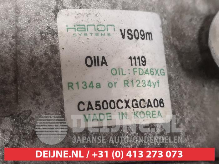 Air conditioning pump from a Kia Picanto (JA) 1.0 12V 2020