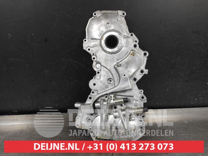 Usagé Couvercle de distribution Nissan Juke (F15) 1.6 DIG-T 16V Prix € 75,00 Règlement à la marge proposé par V.Deijne Jap.Auto-onderdelen BV