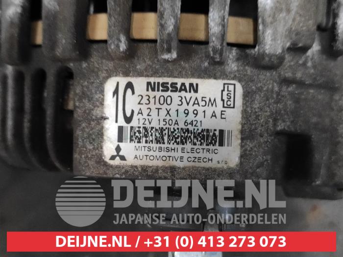 Dynamo d'un Nissan Note (E12) 1.2 68 2016