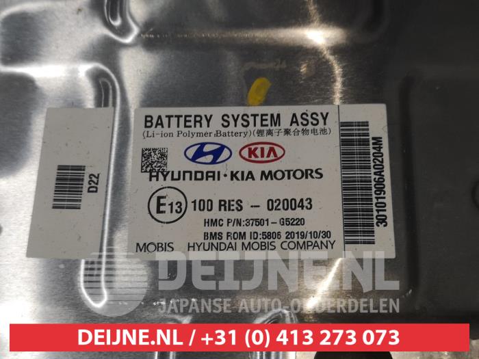 Battery (Hybrid) from a Kia Niro I (DE) 1.6 GDI Hybrid 2019