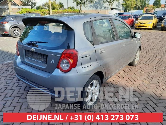 Tailgate from a Chevrolet Aveo (250) 1.2 16V 2011