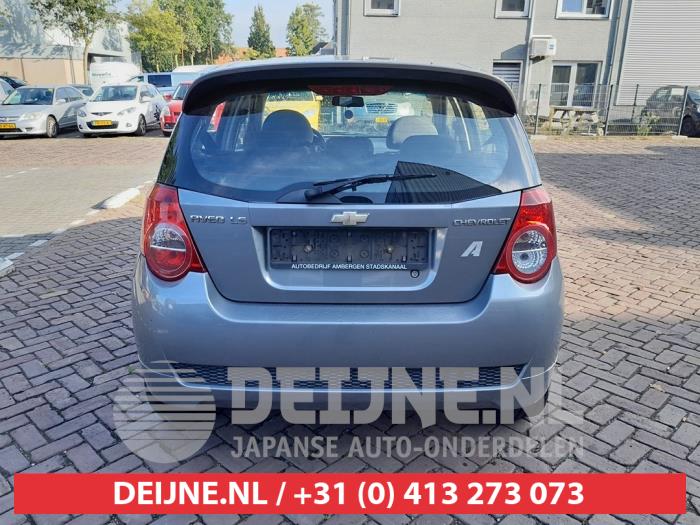 Tailgate from a Chevrolet Aveo (250) 1.2 16V 2011