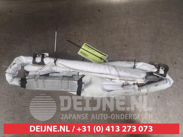Roof curtain airbag, left from a Nissan Qashqai (J11) 1.3 DIG-T 140 16V 2021