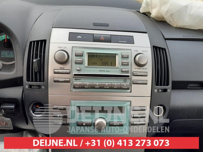 Cadre D'installation Autoradio Pour Toyota Corolla Spacio/Verso 2001-2007 - 178x102 Mm - 10