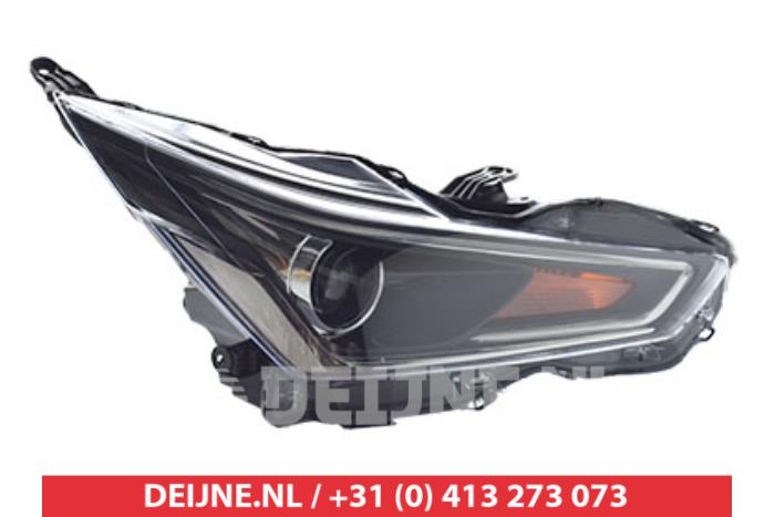 Nowe Reflektor prawy Toyota Aygo Cena € 285,80 Z VAT oferowane przez V.Deijne Jap.Auto-onderdelen BV