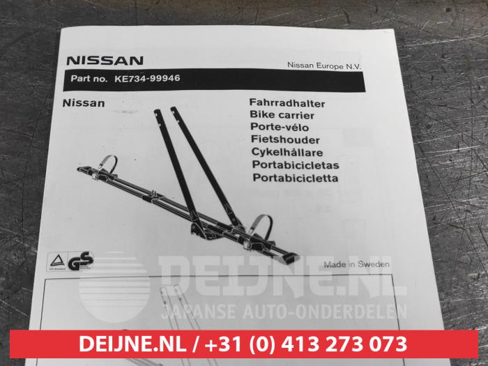 Bike carrier Nissan - KE73499946 NISSAN