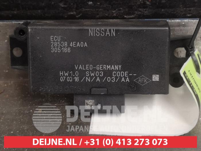 Begagnade PDC-modul Nissan Qashqai (J11) 1.2 DIG-T 16V Pris € 50,00 Marginaltabell erbjuds av V.Deijne Jap.Auto-onderdelen BV