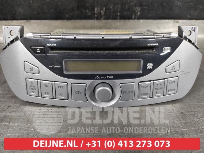 Radio from a Nissan Pixo (D31S) 1.0 12V 2010