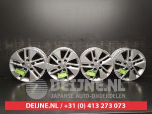Used Set of wheels Toyota Auris (E18) 1.8 16V Hybrid Price € 200,00 Margin scheme offered by V.Deijne Jap.Auto-onderdelen BV