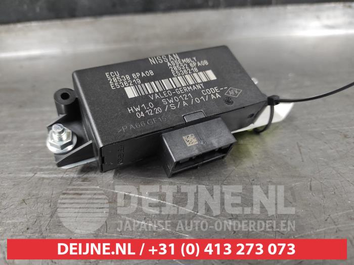 Begagnade PDC-modul Nissan Juke (F16) 1.0 DIG-T 12V Pris € 50,00 Marginaltabell erbjuds av V.Deijne Jap.Auto-onderdelen BV