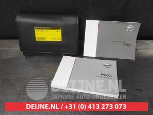 Used Instruction Booklet Nissan Pixo (D31S) 1.0 12V Price on request offered by V.Deijne Jap.Auto-onderdelen BV