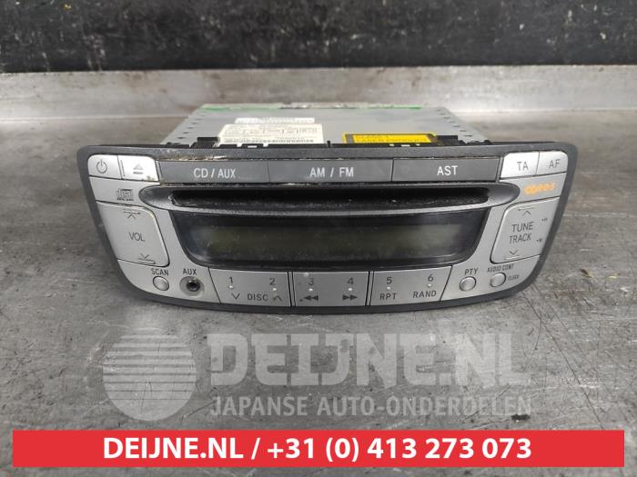 Radio d'un Toyota Aygo (B10) 1.0 12V VVT-i 2009
