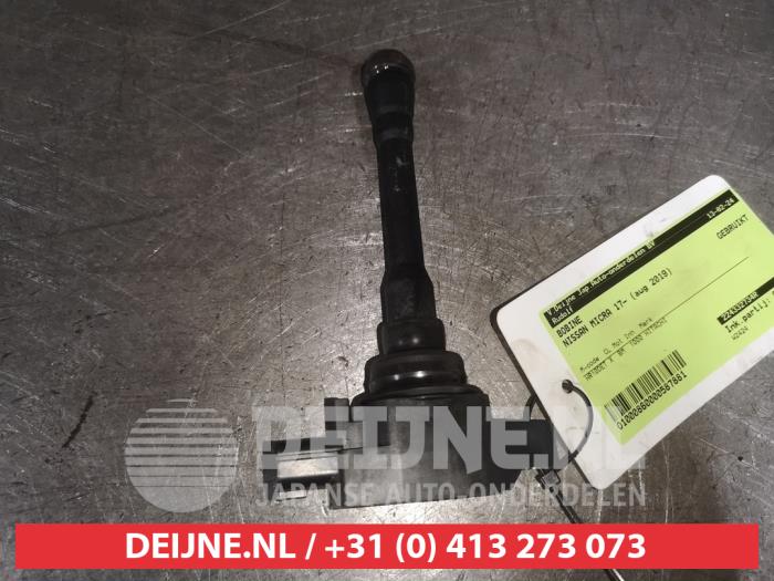 Usagé Bobine Nissan Micra (K14) 1.0 IG-T 100 Prix € 20,00 Règlement à la marge proposé par V.Deijne Jap.Auto-onderdelen BV