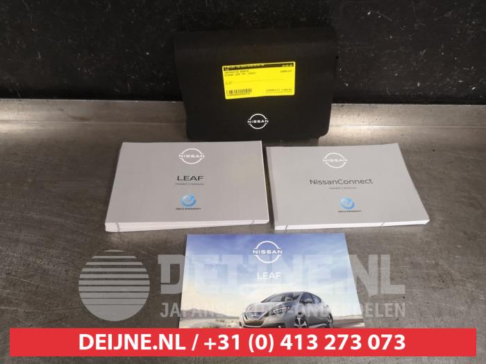 Używane Instrukcja Nissan Leaf (ZE1) 39/40kWh Cena € 25,00 Procedura marży oferowane przez V.Deijne Jap.Auto-onderdelen BV