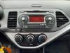 Radio from a Kia Picanto (TA), 2011 / 2017 1.0 12V, Hatchback, Petrol, 998cc, 51kW (69pk), FWD, G3LA, 2011-05 / 2017-03, TAF4P1; TAF4P2; TAF5P1; TAF5P2 2014