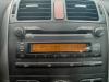 Radio van een Toyota Auris (E15), 2006 / 2012 1.4 D-4D-F 16V, Fließheck, Diesel, 1.364cc, 66kW (90pk), FWD, 1NDTV, 2007-03 / 2012-09, NDE150 2007