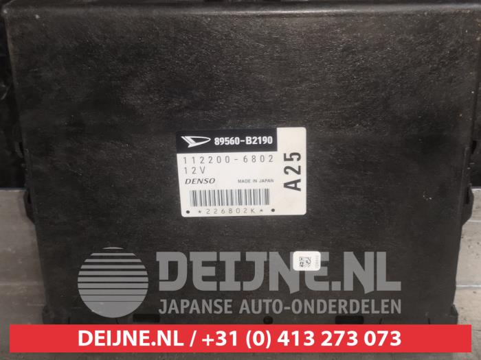 Ordinateur gestion moteur d'un Daihatsu Cuore (L251/271/276) 1.0 12V DVVT 2004