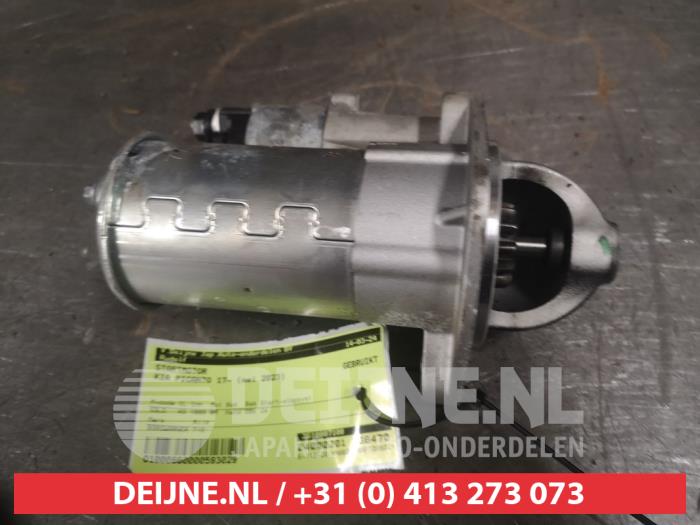 Used Starter Kia Picanto (JA) 1.0 12V Price € 45,00 Margin scheme offered by V.Deijne Jap.Auto-onderdelen BV