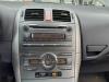 Radio van een Toyota Auris (E15), 2006 / 2012 1.6 Dual VVT-i 16V, Fließheck, Benzin, 1.598cc, 91kW (124pk), FWD, 1ZRFE, 2007-03 / 2012-09, ZRE151 2008