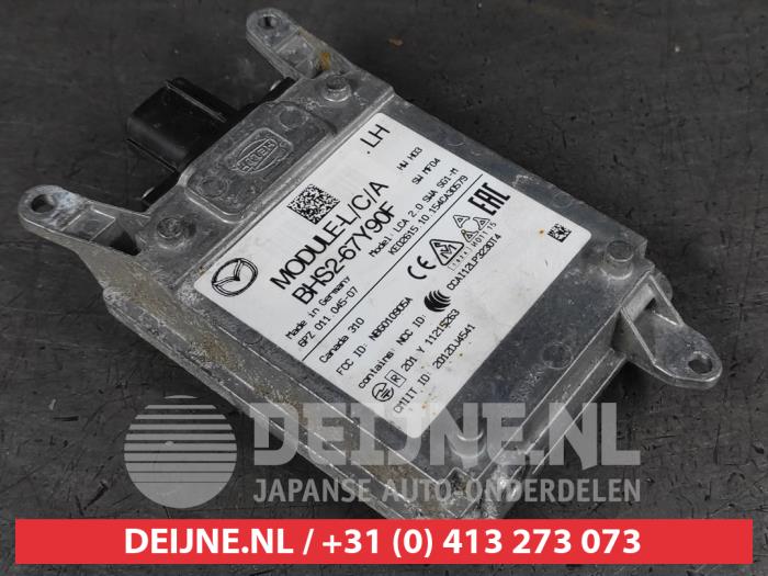Begagnade Dödvinkelsensor Mazda 3 (BM/BN) 1.5 SkyActiv-D 105 16V Pris € 100,00 Marginaltabell erbjuds av V.Deijne Jap.Auto-onderdelen BV