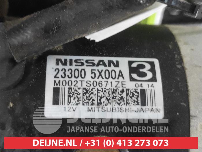 Rozrusznik z Nissan Navara (D40) 2.5 dCi 16V 4x4 2010