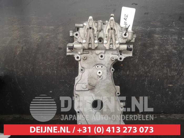 Timing cover from a Nissan Qashqai (J11) 1.2 DIG-T 16V 2015