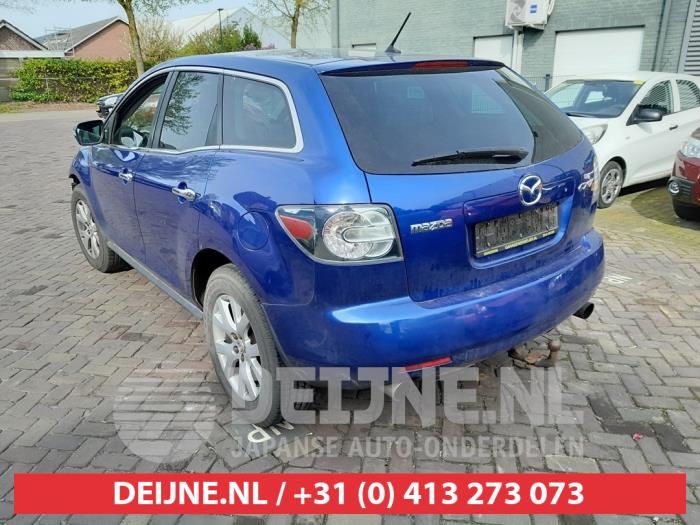 Używane Tylna klapa Mazda CX-7 2.3 MZR DISI Turbo 16V Cena € 150,00 Procedura marży oferowane przez V.Deijne Jap.Auto-onderdelen BV