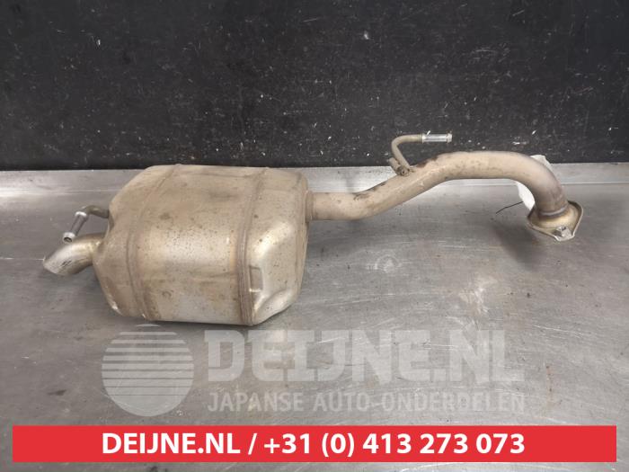 Gebrauchte Auspuff Enddämpfer Toyota Yaris IV (P21/PA1/PH1) 1.5 12V VVT-i Preis € 125,00 Margenregelung angeboten von V.Deijne Jap.Auto-onderdelen BV