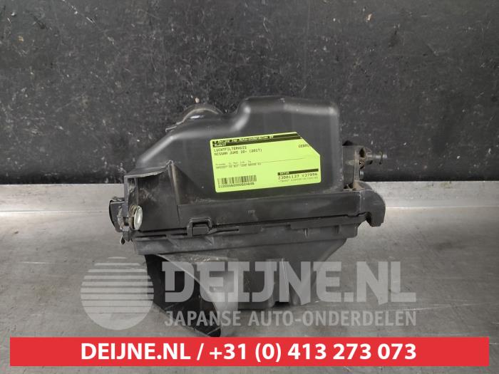 Begagnade Luftfilterhus Nissan Juke (F15) 1.2 DIG-T 16V Pris € 75,00 Marginaltabell erbjuds av V.Deijne Jap.Auto-onderdelen BV