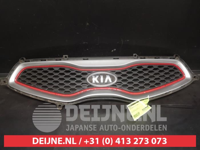 Używane Grill Kia Picanto (TA) 1.2 16V Cena € 35,00 Procedura marży oferowane przez V.Deijne Jap.Auto-onderdelen BV
