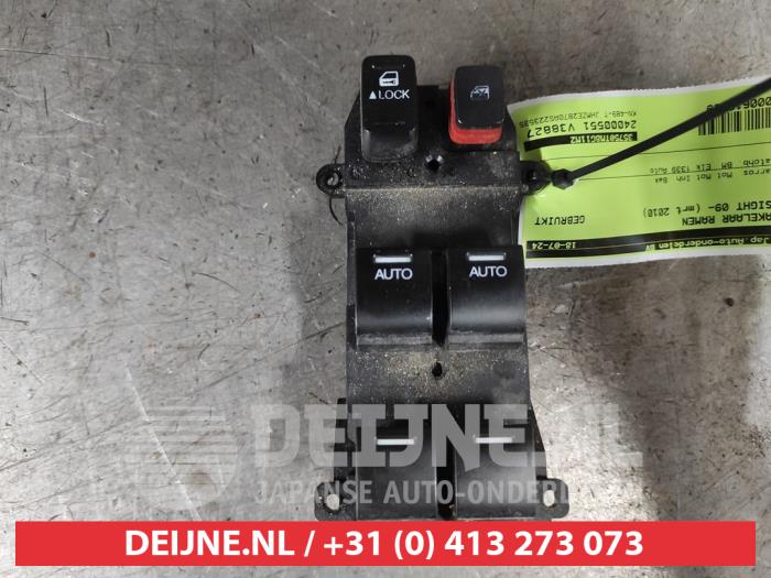 Usados Interruptor combinado de ventanillas Honda Insight (ZE2) 1.3 16V VTEC Precio € 40,00 Norma de margen ofrecido por V.Deijne Jap.Auto-onderdelen BV
