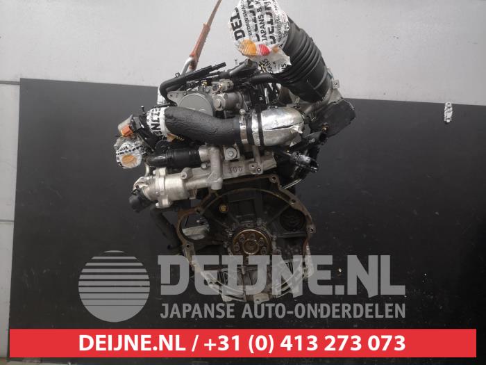 Motor van een Hyundai Santa Fe II (CM) 2.0 CRDi 16V 4x4 2010