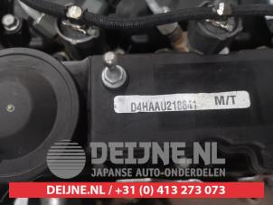 Motor van een Hyundai Santa Fe II (CM) 2.0 CRDi 16V 4x4 2010