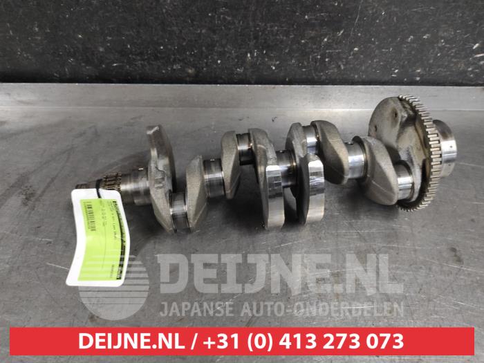 Używane Wal korbowy Kia Cee'd (EDB5) 1.6 CVVT 16V Cena na żądanie oferowane przez V.Deijne Jap.Auto-onderdelen BV