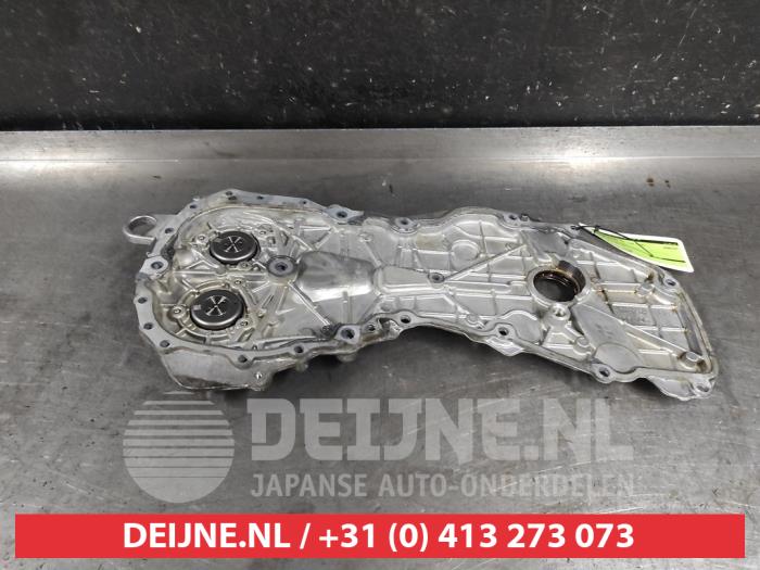 Usagé Couvercle de distribution Nissan Qashqai (J11) 1.3 DIG-T 140 16V Prix € 75,00 Règlement à la marge proposé par V.Deijne Jap.Auto-onderdelen BV