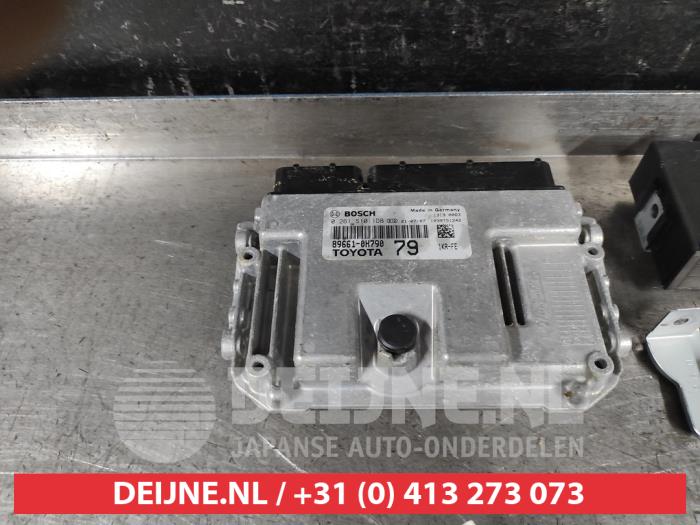Used Engine management computer Toyota Aygo (B40) 1.0 12V VVT-i Price € 100,00 Margin scheme offered by V.Deijne Jap.Auto-onderdelen BV