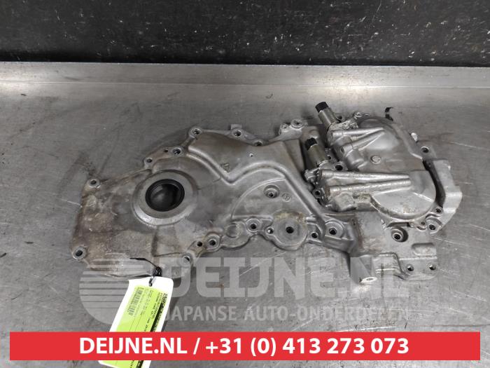 Usagé Couvercle de distribution Nissan Juke (F15) 1.6 DIG-T 16V Prix € 75,00 Règlement à la marge proposé par V.Deijne Jap.Auto-onderdelen BV