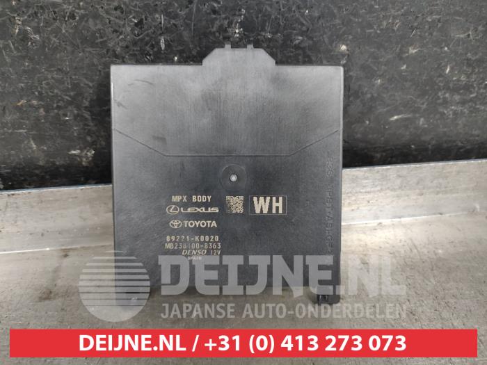 Used Body control computer Toyota Yaris IV (P21/PA1/PH1) 1.5 12V Hybrid 115 Price € 50,00 Margin scheme offered by V.Deijne Jap.Auto-onderdelen BV