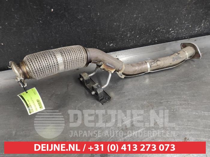 Used Exhaust front section Nissan Qashqai (J11) 1.3 DIG-T 140 16V Price € 25,00 Margin scheme offered by V.Deijne Jap.Auto-onderdelen BV