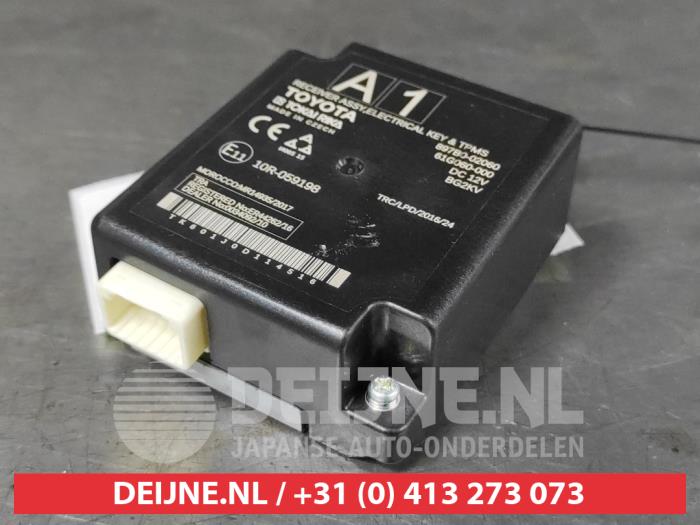 Begagnade Däcktrycksmodul Toyota Corolla (E21/EA1/EH1) 1.2 16V Turbo Pris € 20,00 Marginaltabell erbjuds av V.Deijne Jap.Auto-onderdelen BV