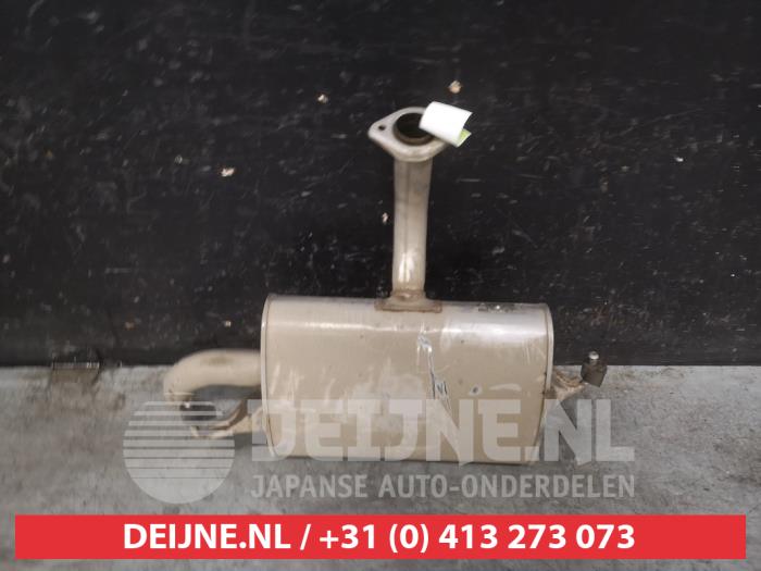 Auspuff Enddämpfer van een Nissan Qashqai (J11) 1.5 dCi 115 2019