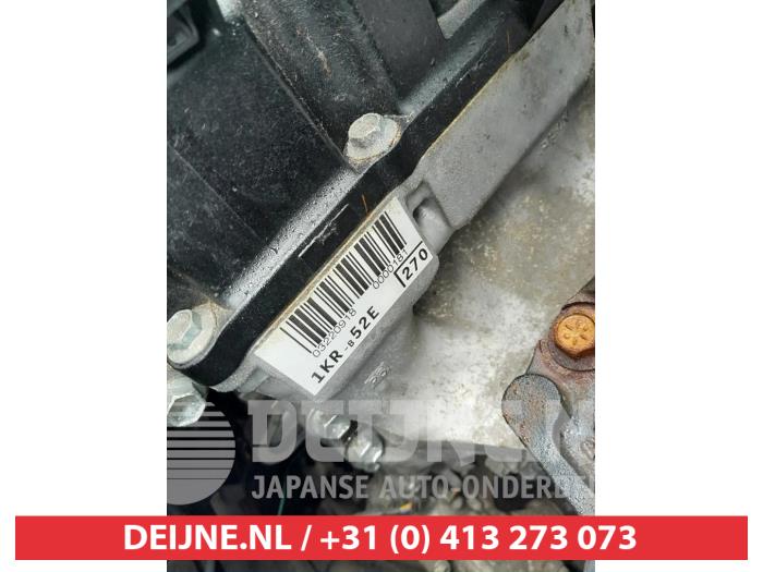 Engine from a Toyota Aygo (B40) 1.0 12V VVT-i 2017
