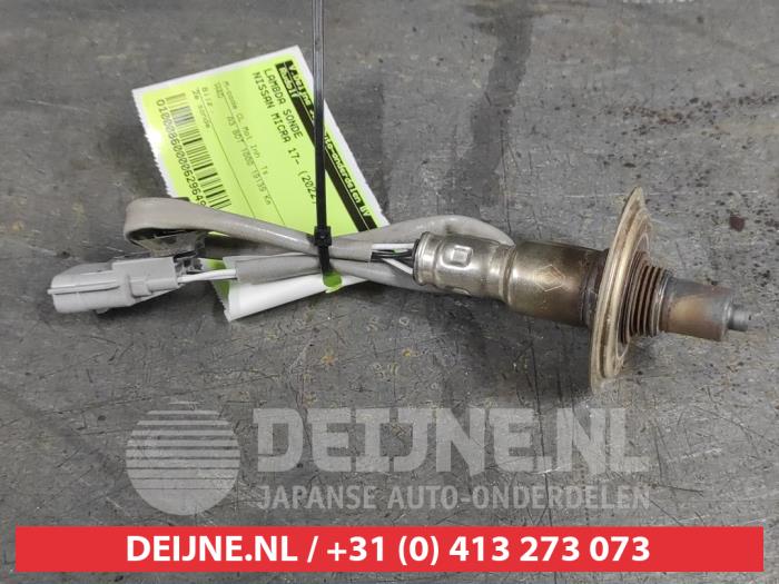 Usados Sonda Lambda Nissan Micra (K14) 1.0 IG-T 92 Precio € 40,00 Norma de margen ofrecido por V.Deijne Jap.Auto-onderdelen BV
