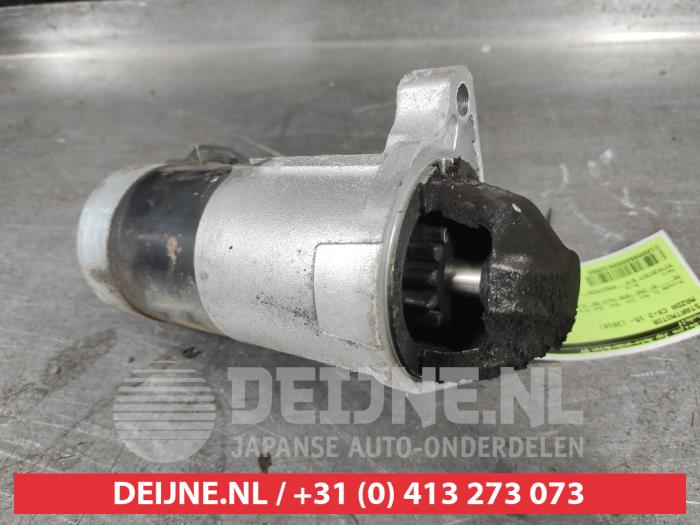 Used Starter Mazda CX-3 (DJ/DK) 2.0 SkyActiv-G 120 Price € 50,00 Margin scheme offered by V.Deijne Jap.Auto-onderdelen BV