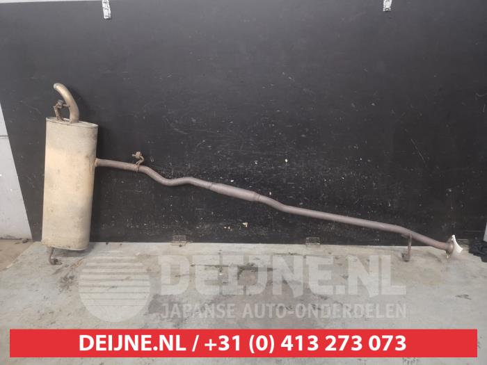 Gebrauchte Auspuff Enddämpfer Nissan Qashqai (J10) 1.6 16V Preis € 35,00 Margenregelung angeboten von V.Deijne Jap.Auto-onderdelen BV